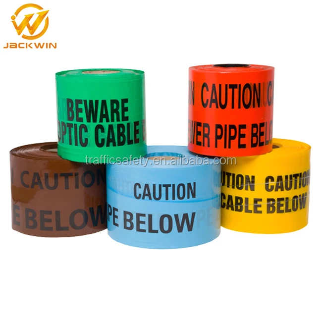 Customized Printing Reflective Danger Barricade Warning Tape for Construction Site