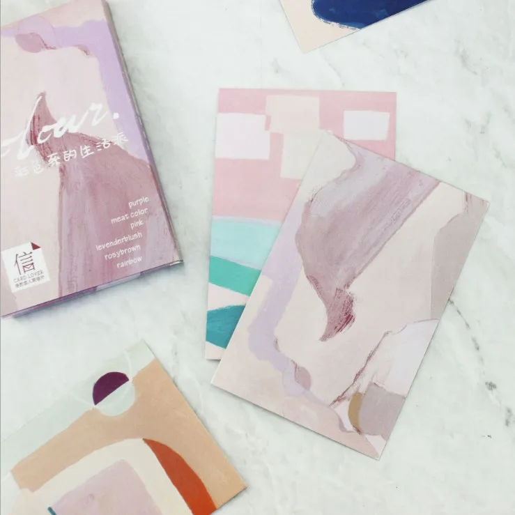 Factory price high quality printing paper post card