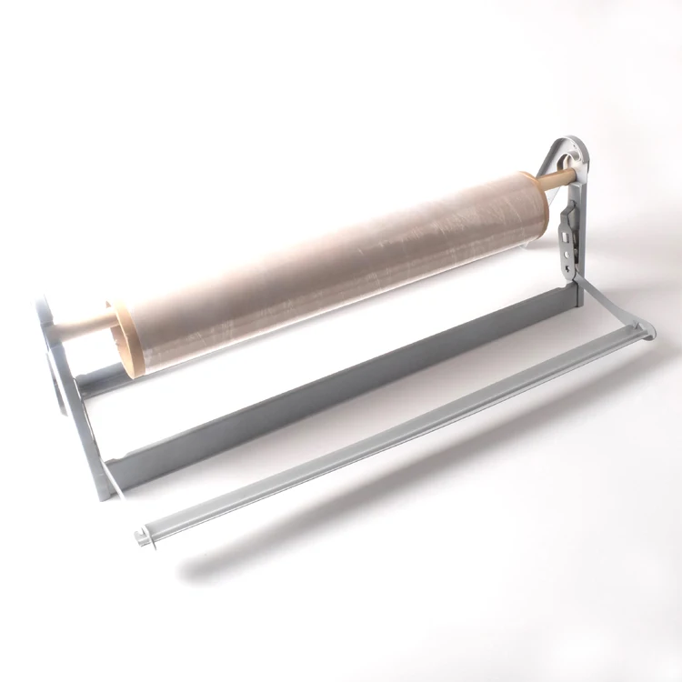 JH-Mech коричневый рулонный дозатор бумаги машина для упаковки подарков резак Диспенсер настольный