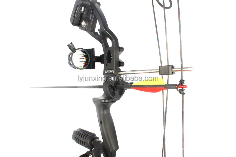 Right and left hand compound bow hunting