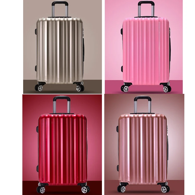 
High Quality Travel Luggage Cheap Suitcase 4 PCS Teens School Wheeled Trolley Bag 
