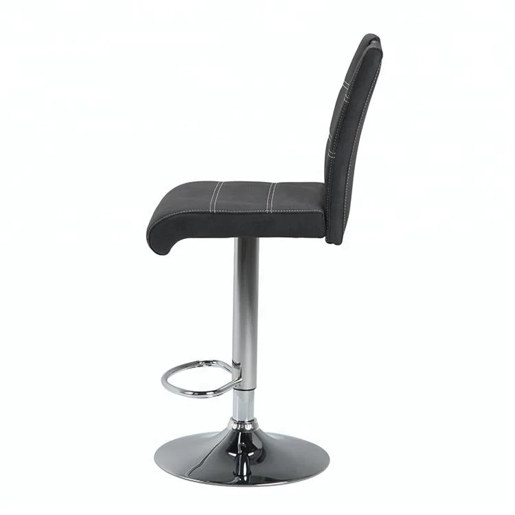 high leather modern bar stool chair