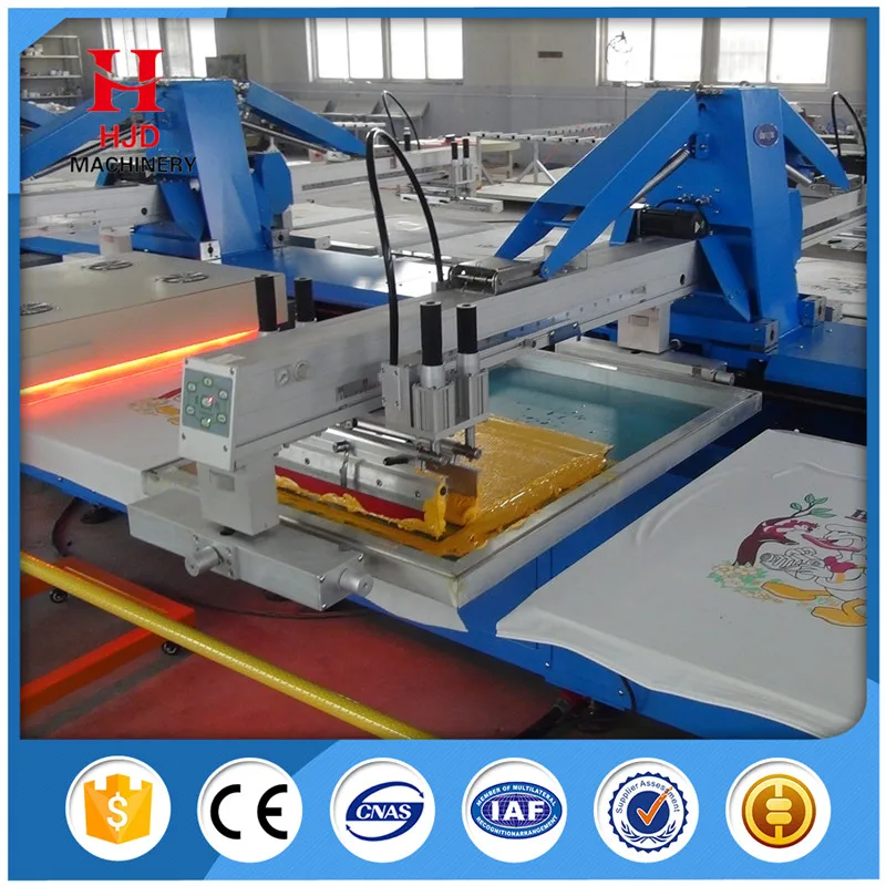 HJD-A1 Oval Full Automatic Screen Printing Machine from China Manufacturer