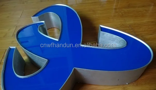 
3D Advertising Metal Led Sign Logo CNC channel letter machine 