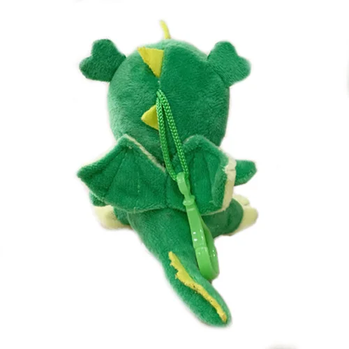 HOT SALE stuffed plush keychain animal toy green dragon plush Krakow dragon plush dragons