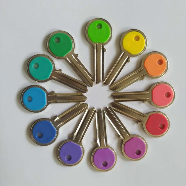 UL050 Universal Brass Material Plastic Head key Blank