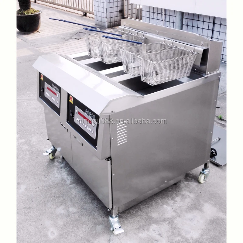 Free Standing Electric Deep Fryer With Timer/Mcdonalds Deep Fryer/Commercial Potato Chips Fryer with range hood