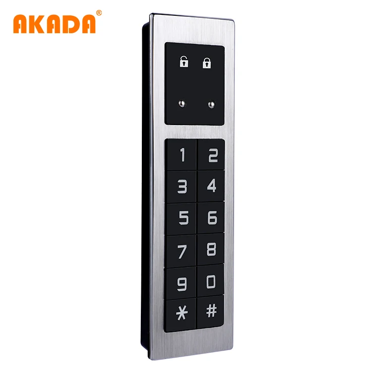 Metal keyless keypad NFC intelligent electronic digital cabinet drawer locker lock for gym swimming pool