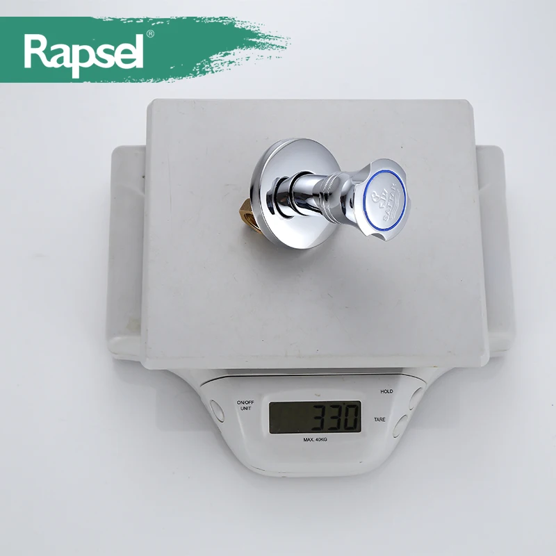 China Factory Rapsel Bathroom Kitchen Faucet Accessories Brass Stop Valve