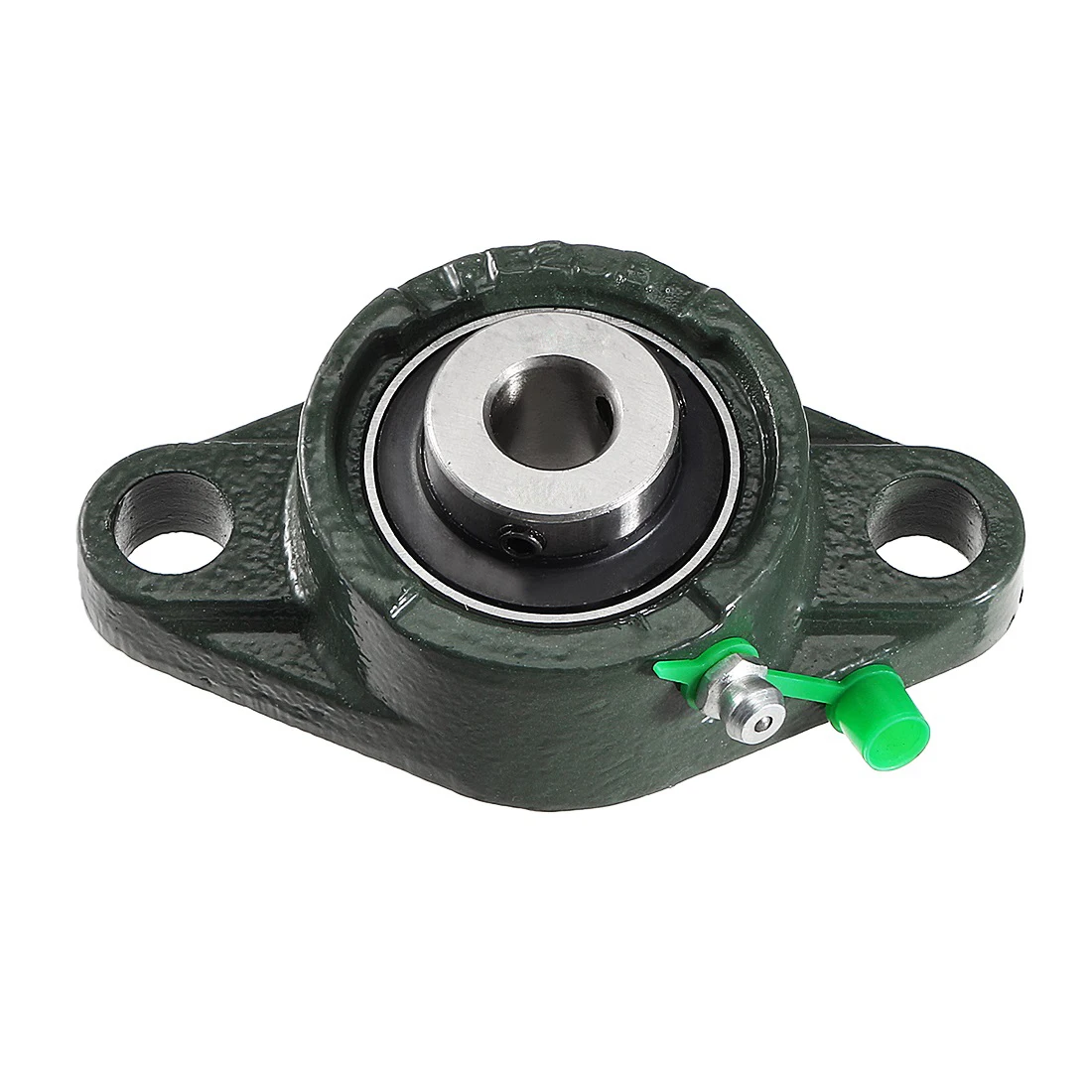 UCFL205 2 Bolt Flange Pillow block Bearing, 25mm Inside Diameter, Set Screw Locking, Cast Iron, Metric