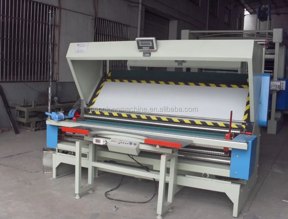 
Knitted Fabric Inspection Rolling Machine with Passage cum cutter edge align system easy to operate 