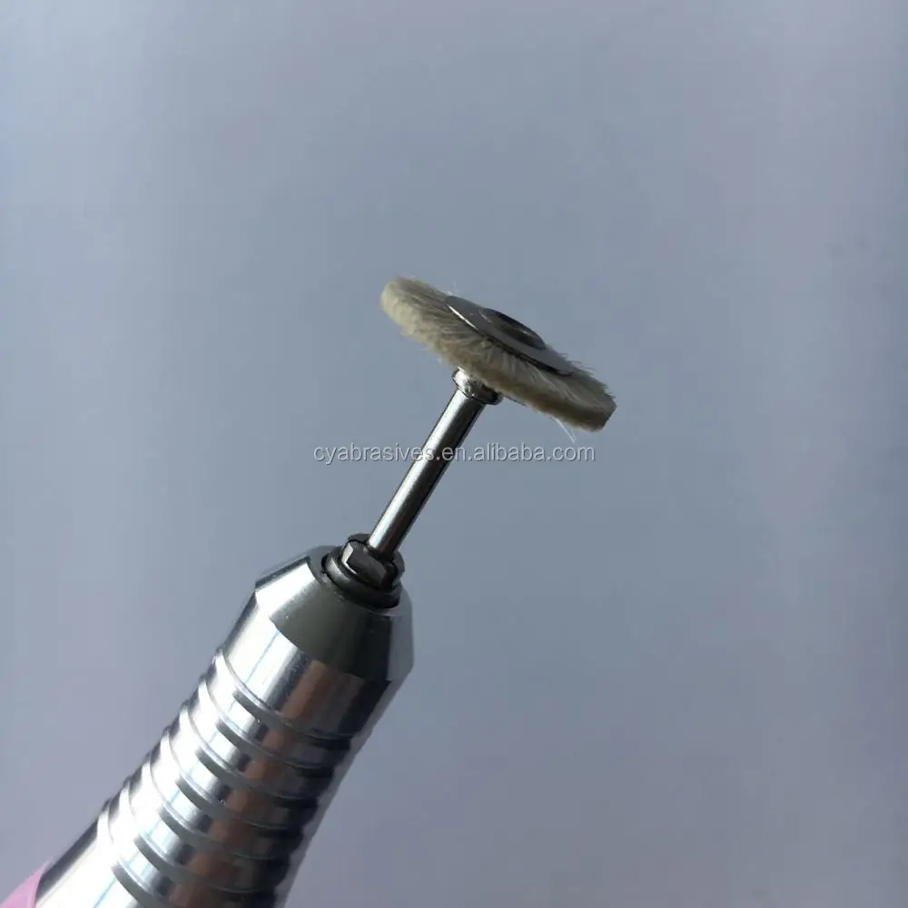 ChiYan Professional Wholesale Cheap High Quality Mini Rotary Tools Goat Hair Nail Drill Polishing Clean Brush