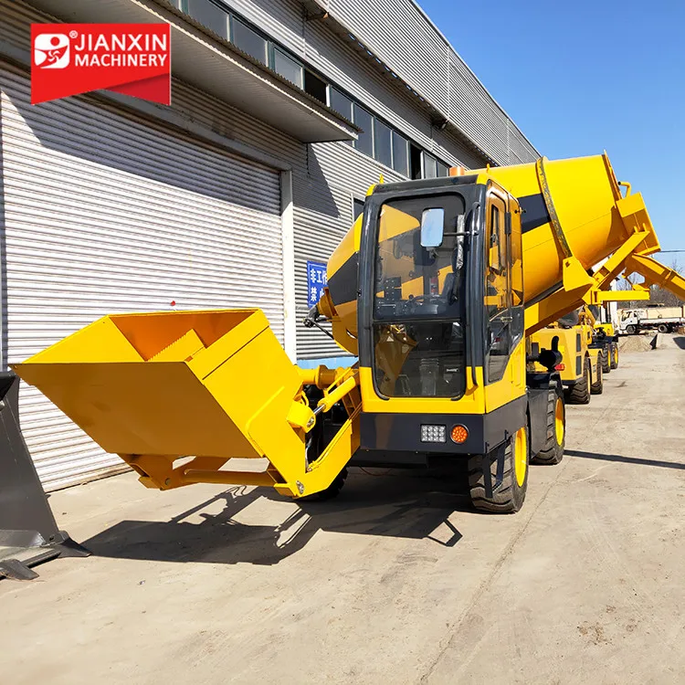 1.5M3  2M3 2.6M3 3M3 3.5m3 4m3 Self-loading concrete mixer with reasonable price