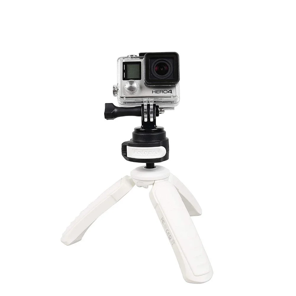 
FOTOPRO mirrorless light mini table compact camera mobile tripod stand with power bank 