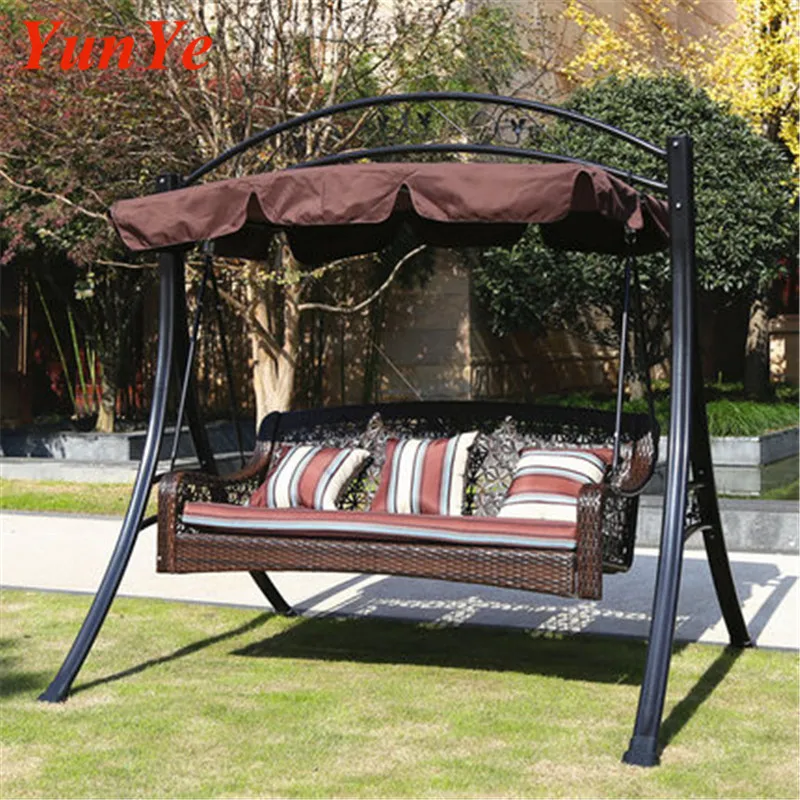 High quality outdoor furniture swing outdoor swing sets for adults  swing set outdoor patio garden kid big size leisure cafe tea