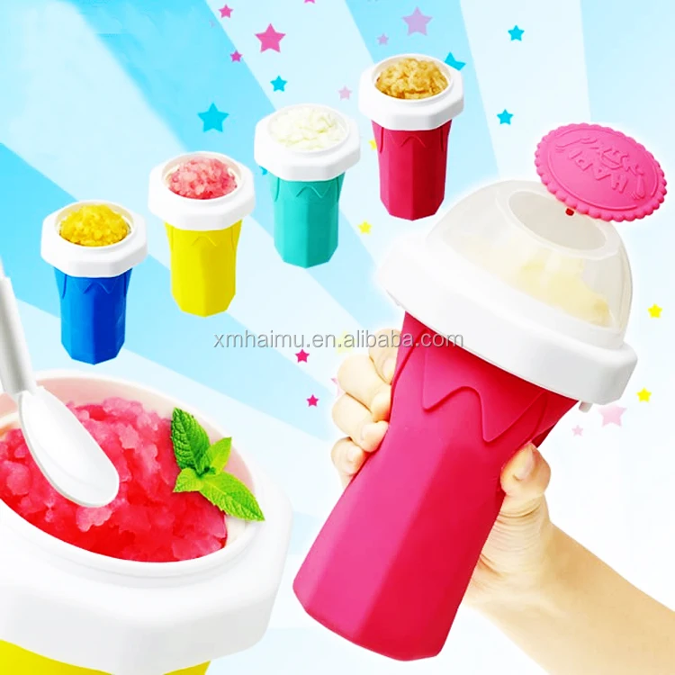 
Milkshake making cup creative mug for Home DIY smoothie, slushie, sorbet, and other frozen treats magic ice maker cup 