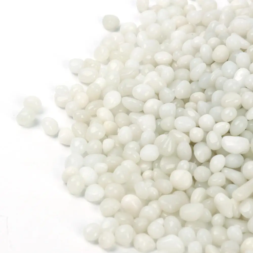 Wholesale High Luster Porcelain White Fire Glass Beads for Fire Pit Fairy Garden Decoration