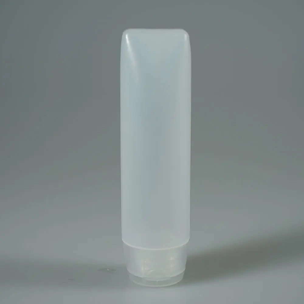 Soft travel 30ml, 50ml  squeeze tube with flip cap | refillable plastic bottle - for lotion, lip gloss, liquid, gel container