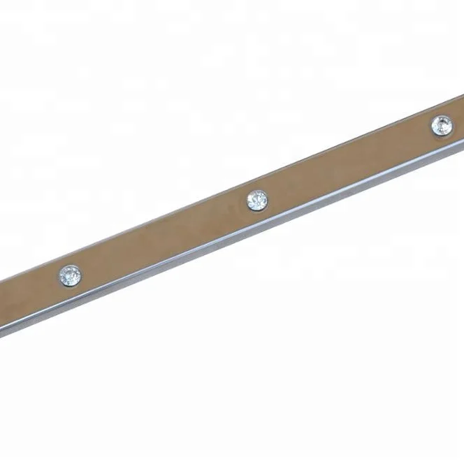 Foshsan JECA  Free Sample Ceramic Tile Trim For Bathroom And Bedroom Decoration 304 Stainless Steel Tile Trim With Diamond