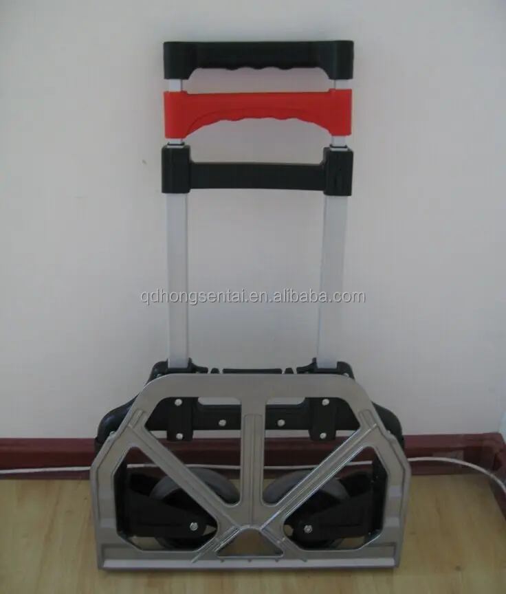 collapsible folding aluminum hand truck cart trolley