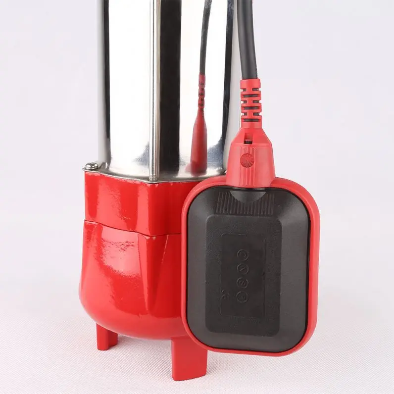 China manufacturer high pressure portable sewage pumps submersible water pump with float switch for sale