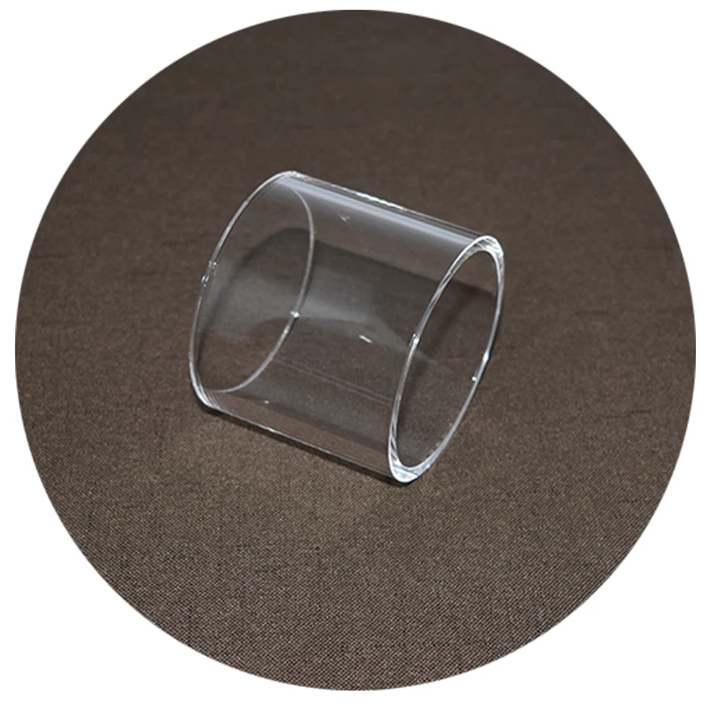 
Прозрачная короткая кварцевая трубка из плавленого кварцевого стекла для УФ лампы  (62041776099)