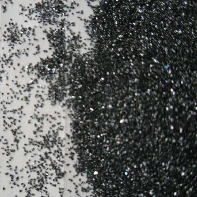 F16 - F220  98.5% Black Silicon Carbide powder Abrasive for Sand Blasting Polishing refractory materials