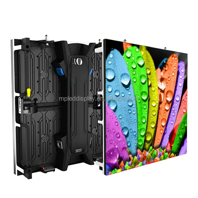 MPLED UHD P2.6 indoor small pixel die casting rental led display