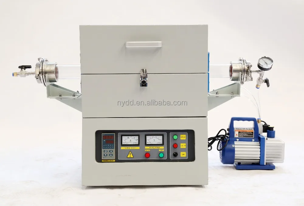 Lab Pyrolysis vacuum tube furnace, Vacuum atmosphere tube furnace, heat treatment sintering tube furnace