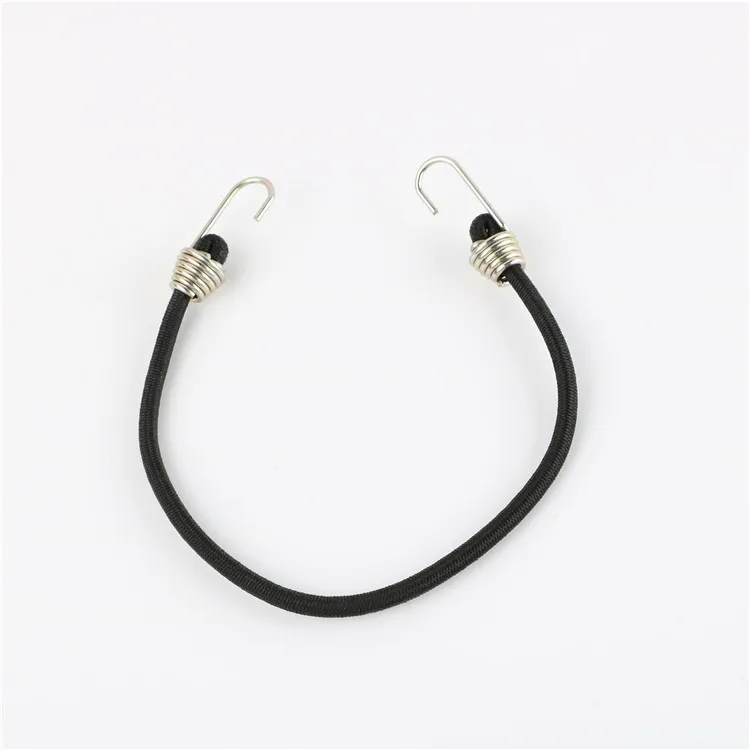 Special Hot Selling Polyester Elastic Rope Drawstring Strong Round Stretch Cord With Hook