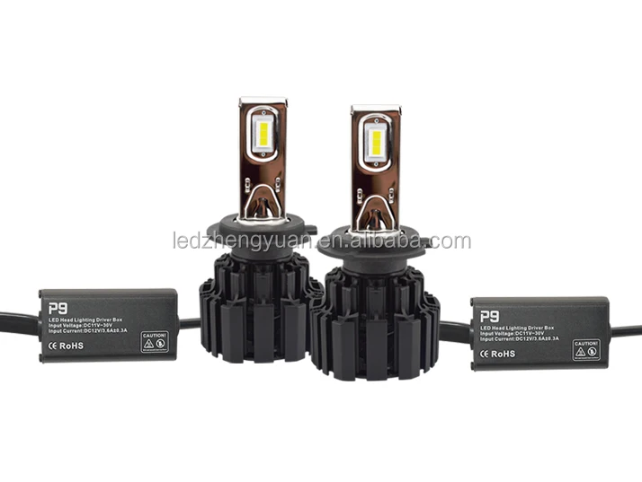 Яркие 13600lm 100w hid d1s vs 6000K led h15 светодиодные фары 2017 светодиодные фары h7 xhp70 xhp70 светодиодные лампы h4