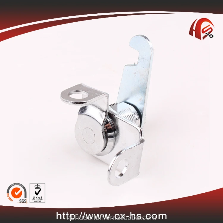 HS118 high quality zinc alloy cylinder and iron body cabinet door keyless lock student cabinet rotation cabinet lock