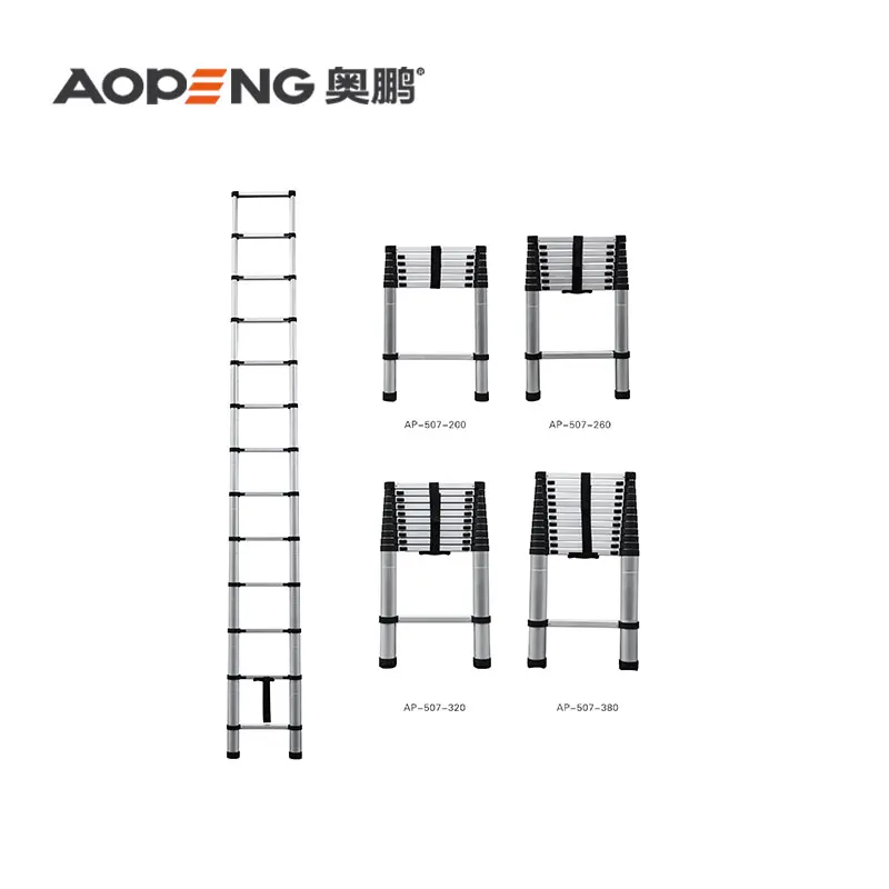 Универсальный расширительный многоцелевой алюминиевая лестница AP-507-320