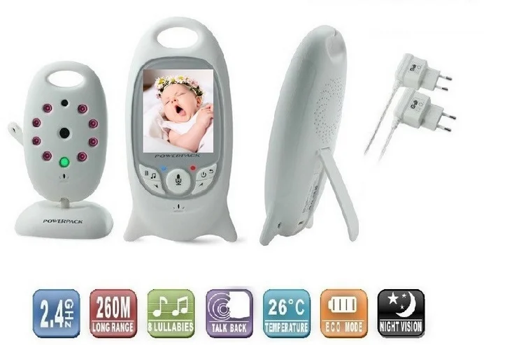 
2017 hot selling cheap wireless 2.4inch baby monitor 