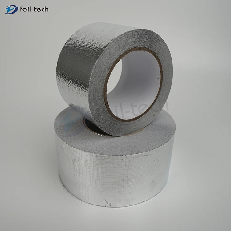 Wholesales Good Performance Self Adhesive Reinforced Fireproof Aluminum Foil Tape