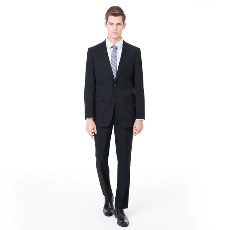 High Quality Formal Black Coat Pant Photos Designs Wedding Turkey Italy Business Men Suit For Office