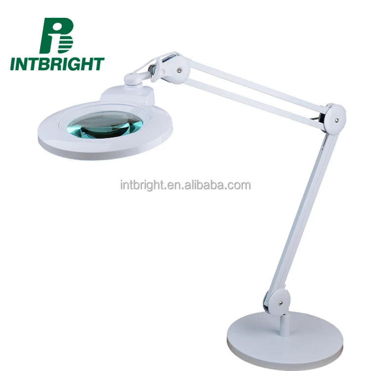 beauty salon equipment salon furniture eyelash extension magnifying glass lens facial skin led magnifier lamp