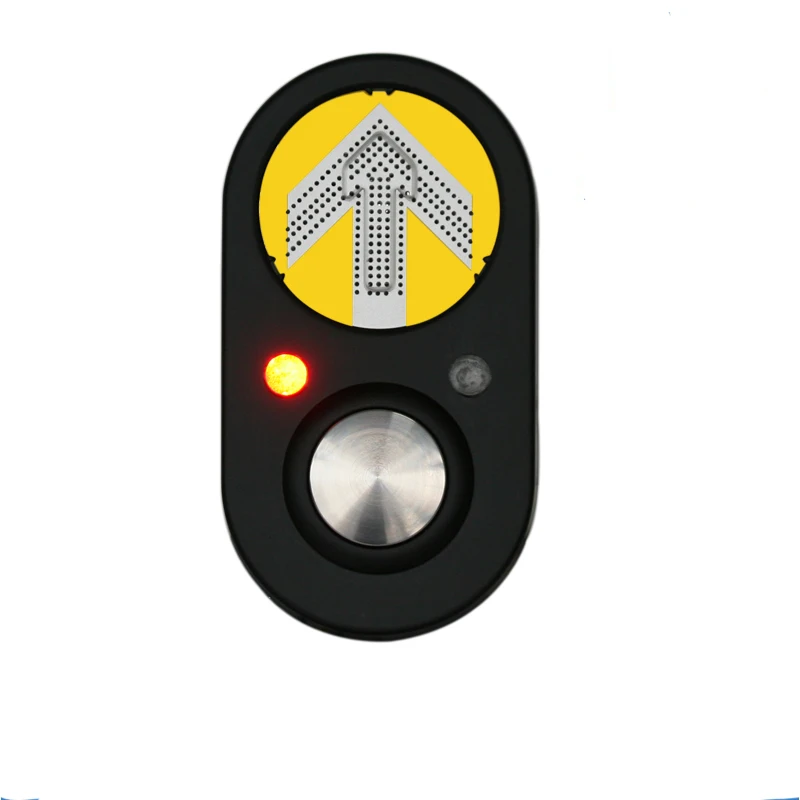 High Quality Yellow Arrow Steel Portable Traffic Pedestrian signal Push Button