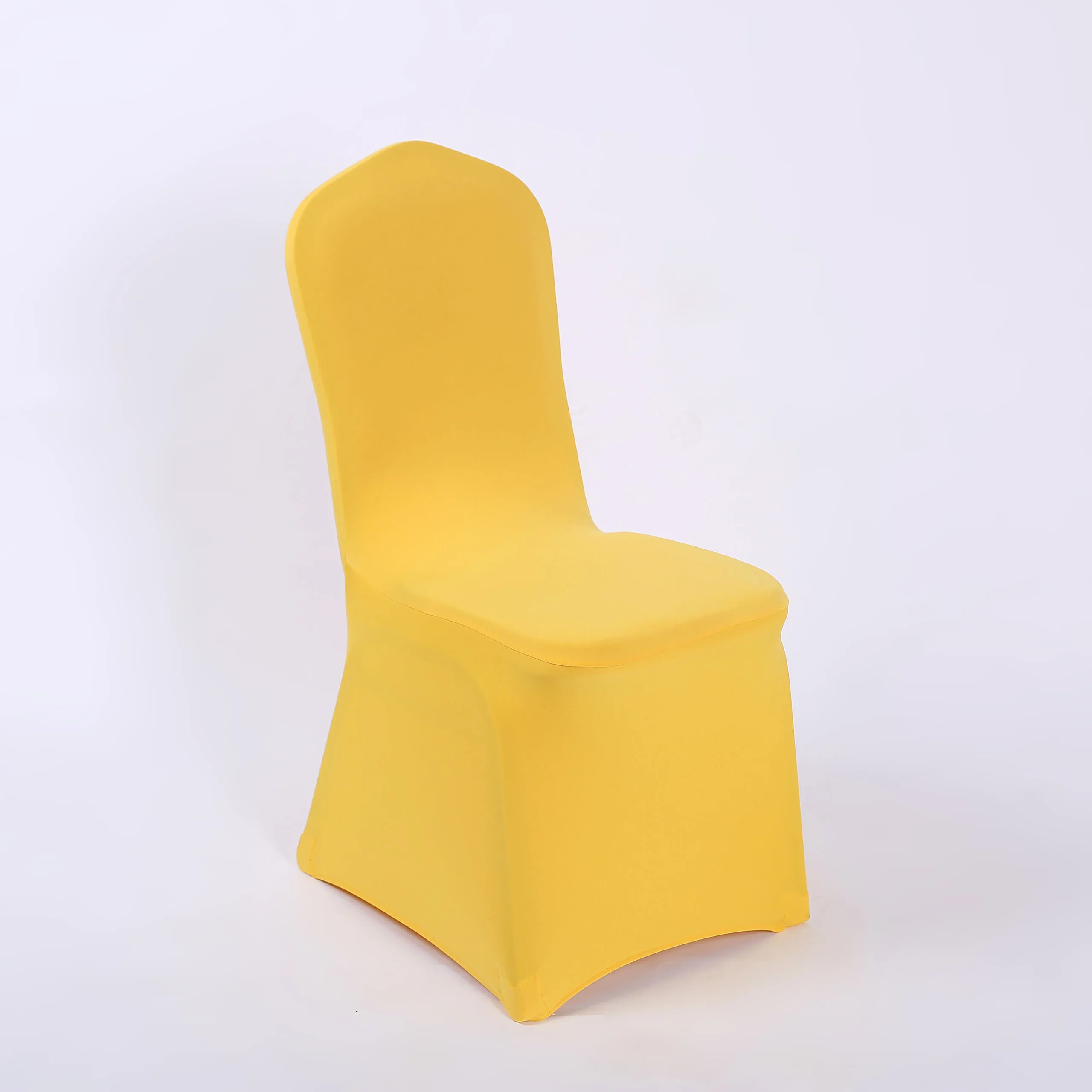 
Cheap Lycra Stretch Universal Chair Slip Cover White Chair Covers For Wedding 