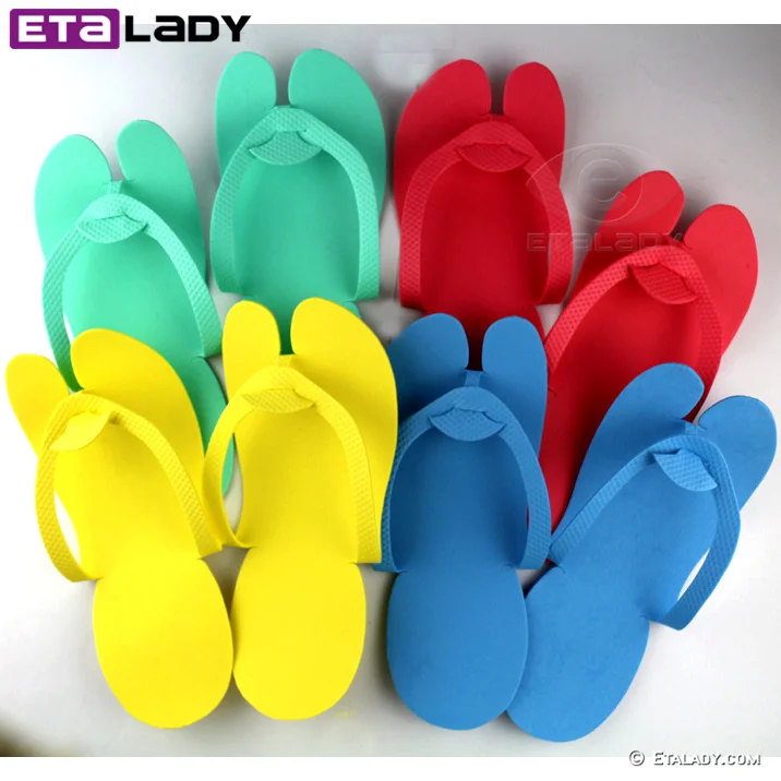 Foam Disposable Slippers Pedicure Sandals Flip Flop