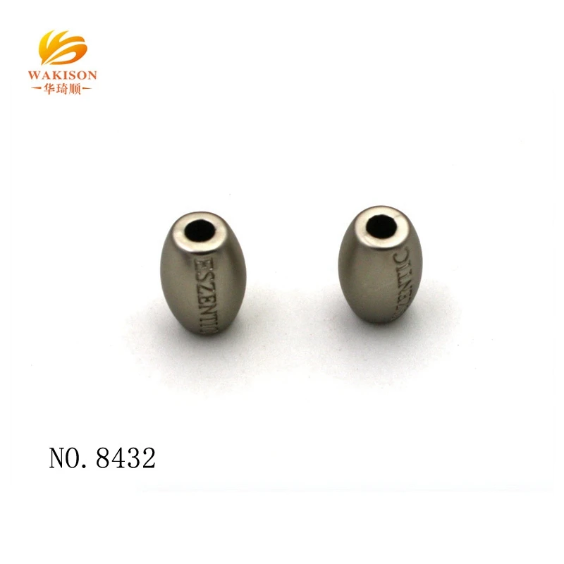 Пользовательские серебряные металлические алфавитные бусины из цинкового сплава