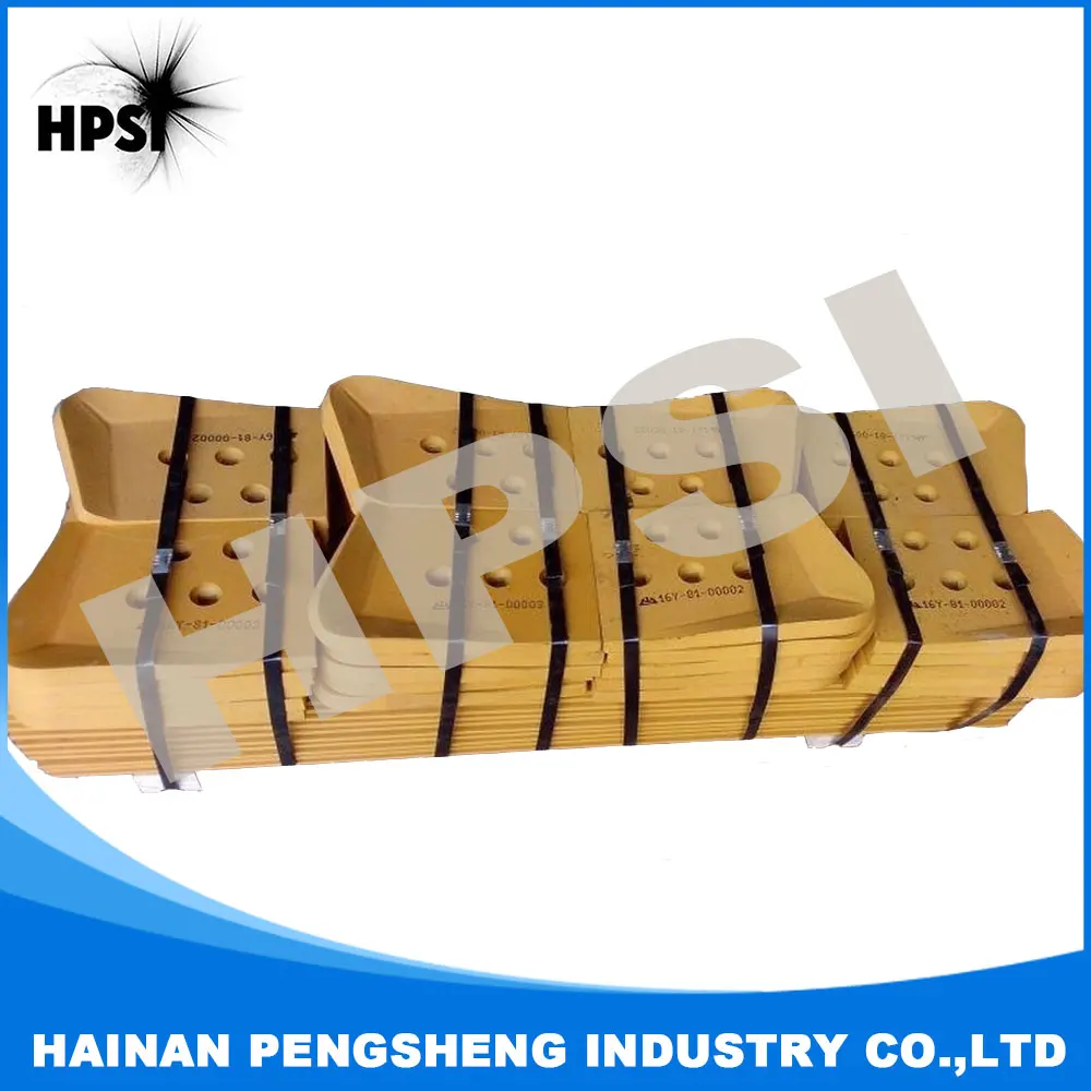 16Y-81-00002 Боковой левый нож отвала для бульдозера SD16