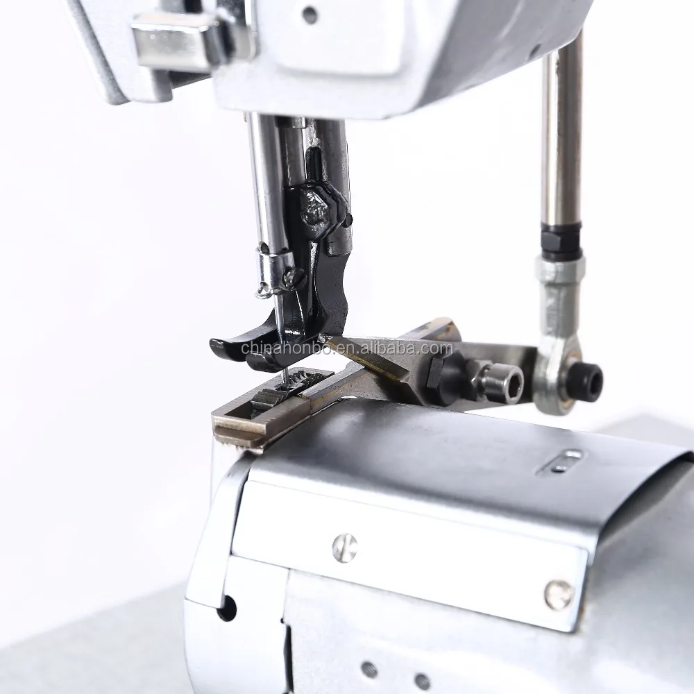 HB-1118 cylinder bed heavy duty luggage bag edge seaming trimmer industrial lockstitch sewing machine
