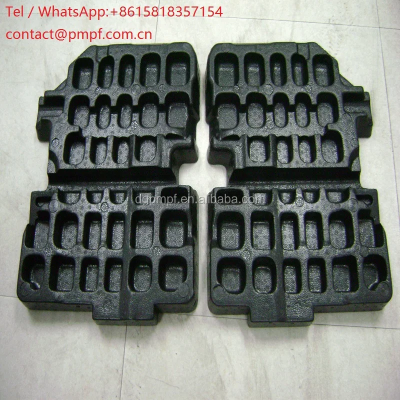 Expansible Polypropylene EPP packing dunnage foam for automotive parts transport