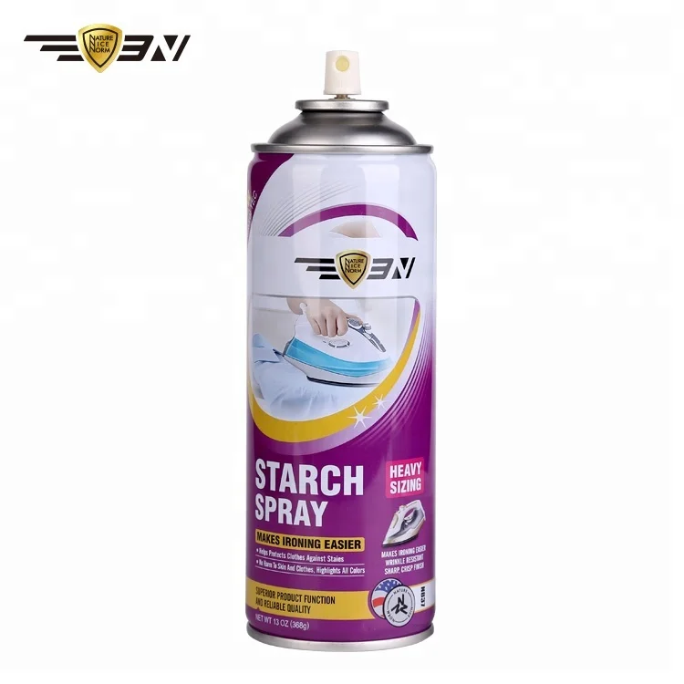 
Ironing Clothes Spray Starch, Professional Fragrant Starch Spray for Ironing Clothes, 3N Faultless Aerosol Starch Spray 