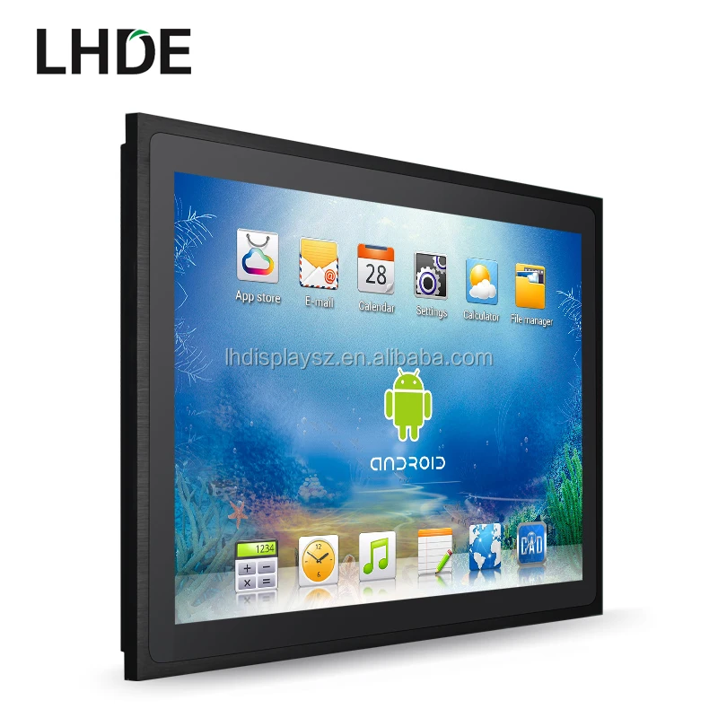 12 15 17 19 21.5 inch Factory cheap touch screen all in one pc, industrial panel pc android
