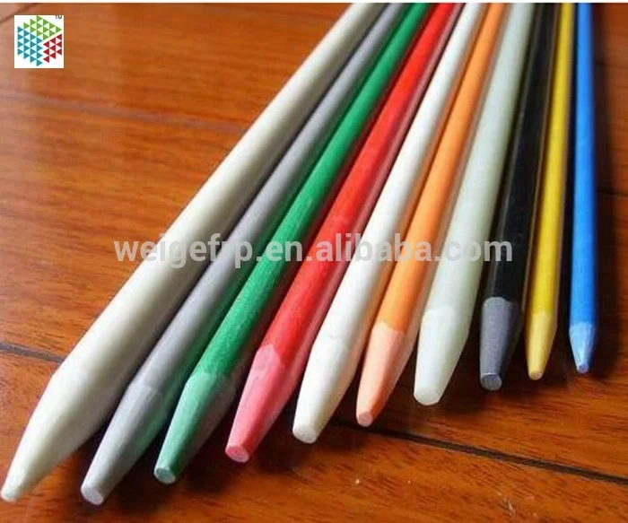 Hot Sale Fiberglass Resinforce Plastic Solid Rod stake