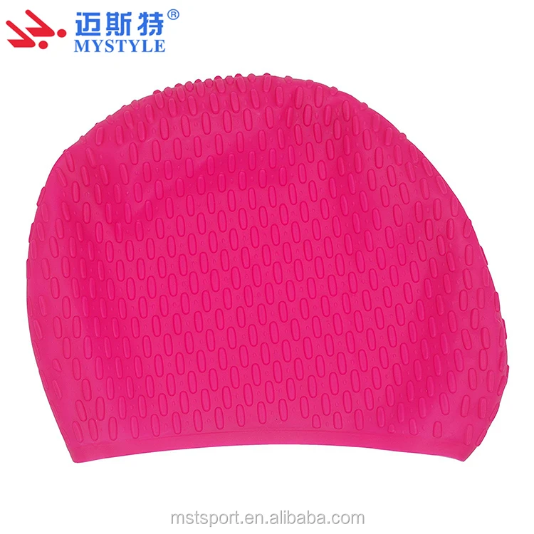 Funny cool water drop swimming caps