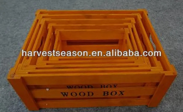 фанеры деревянный ящик для овощей или фруктов