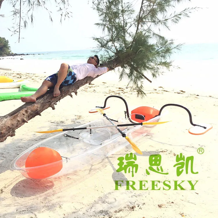 
Transparent Canoe fishing kayak 